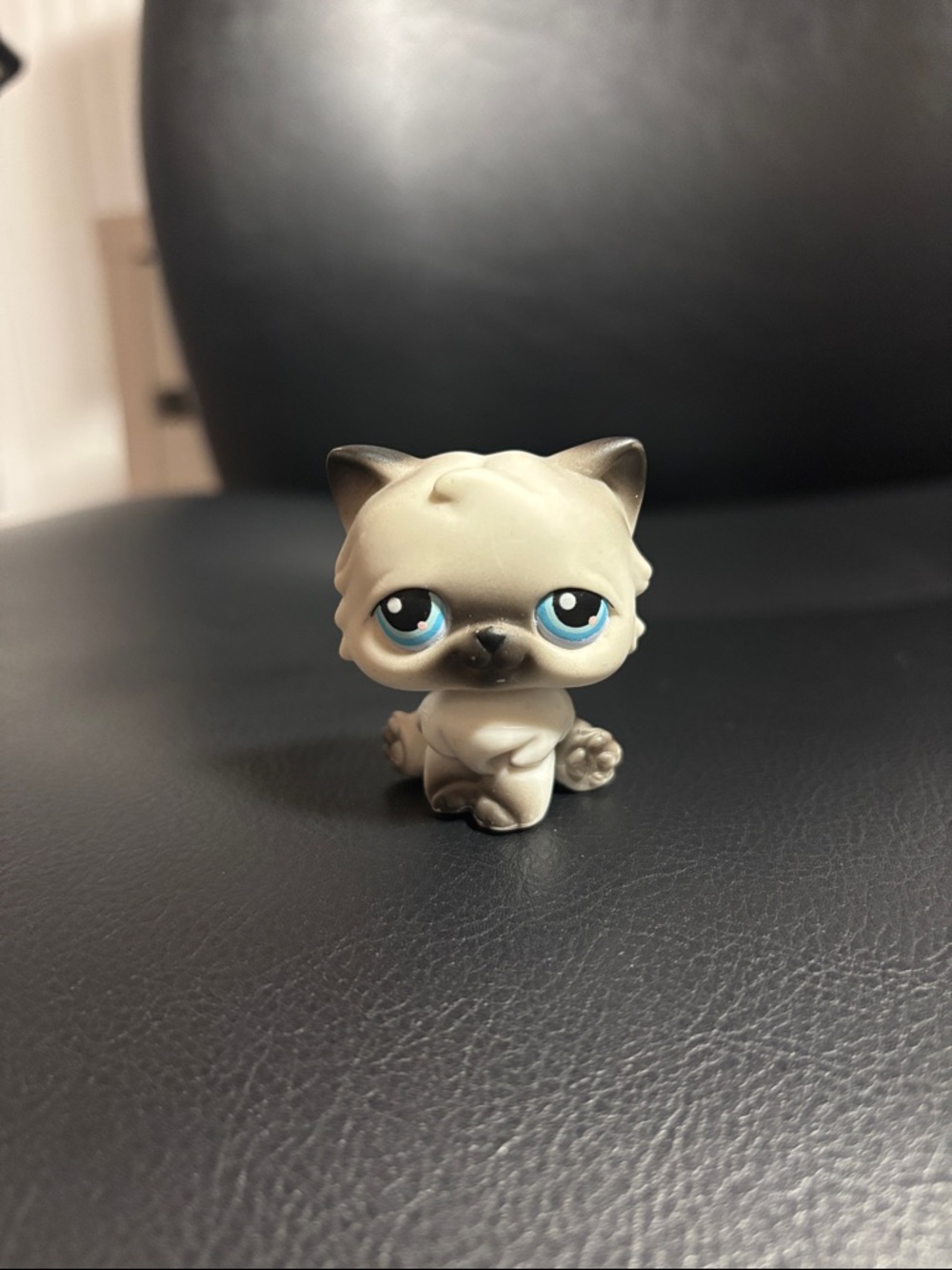 Littlest Pet Shop LPS #60 Black and White Persian Cat 🐈‍⬛ 🐾